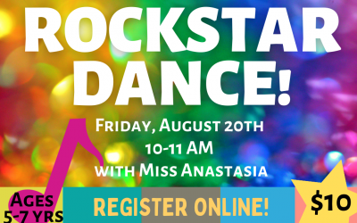 ROCKSTAR Dance Class! Aug 20th